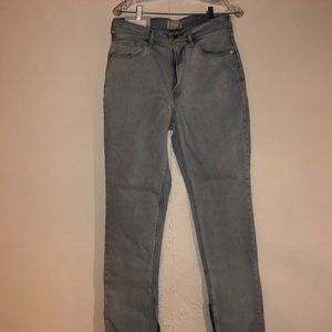 NWT Everlane Cheeky Split-Hem Jeans Vintage Light Wash 30 R